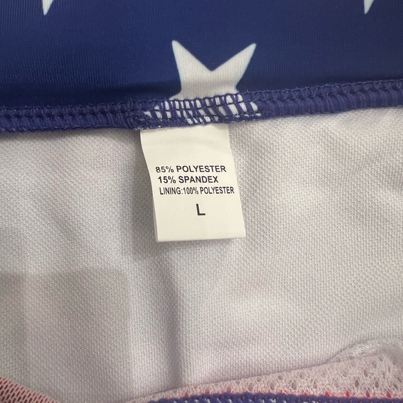 🍎Sexy Retro American Flag 2 pc Swimwear NWT - Picture 5 of 7